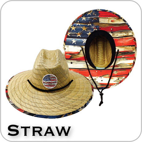 Straw Hats - The Heartbeat Brand