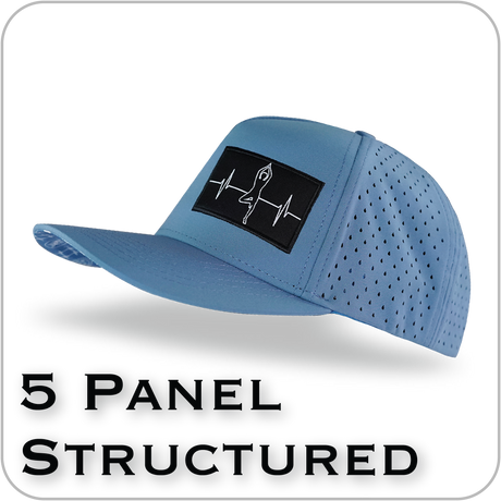 Yoga trucker hats by The Heartbeat Brand, merging breathable comfort with a mindful lifestyle