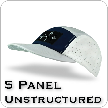 Yoga 5 panel hats by The Heartbeat Brand, offering a sleek fit for movement, peace, and style