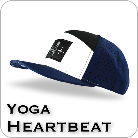 Yoga hats by The Heartbeat Brand, designed for comfort and style during your mindful practice