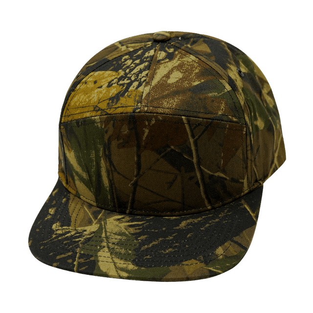 Blank - 7 Panel - Rust Tree Camo (Unisex) - Fabric Back