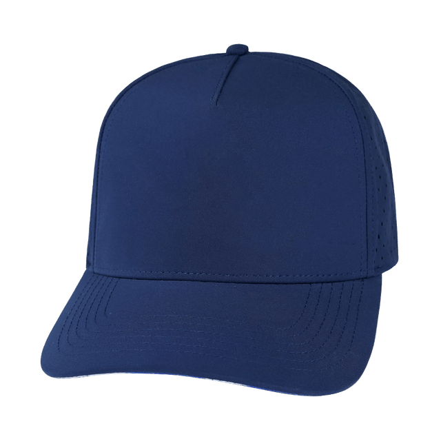Blank - 5 Panel - Structured - Royal Blue (Unisex) - Laser Mesh