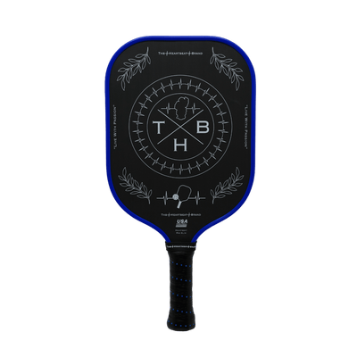 Pickleball Paddle — Heartbeat PRO SLIM, Blue / Black
