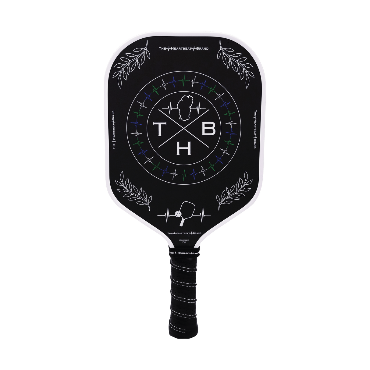 Pickleball Paddle - Heartbeat PRO - White / Black