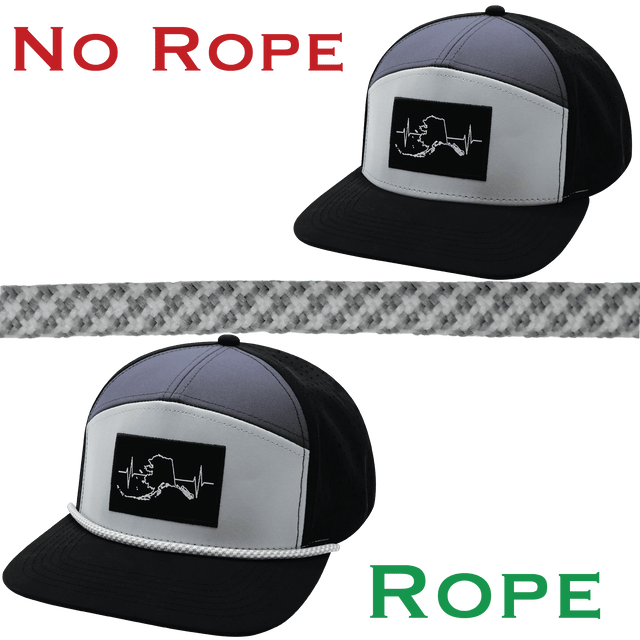 Hat Rope - White / Gray - Pixels
