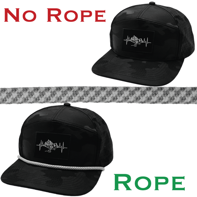 Hat Rope - White / Gray - Pixels