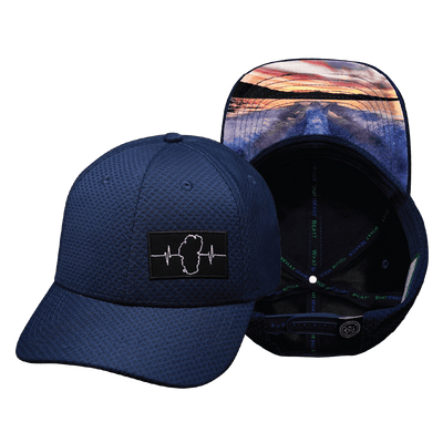 Tahoe Hat — Airmesh, Athletic Fit, Navy, Fabric Back
