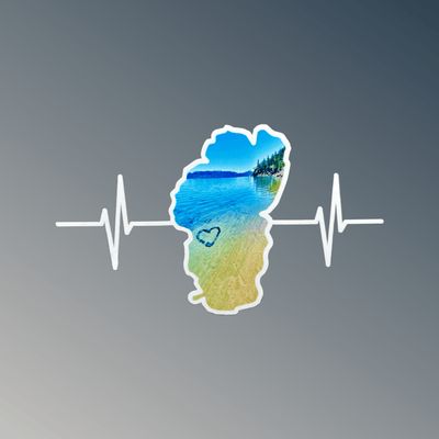 Tahoe Heartbeat — Decal, Bliss