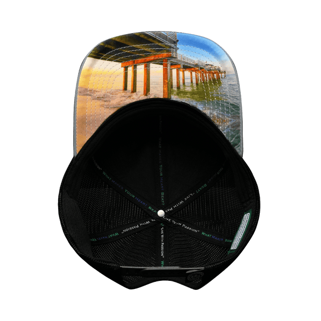 Alabama Hat, Baseball Hat, Snapback Hat, Gray, Black, Mens Hat, Womens Hat, Underbill Picture