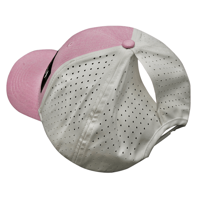 Alabama Hat, Low Profile, Ponytail, Snapback Hat, Pink, White, Mens Hat, Womens Hat, Ponytail Hole Picture