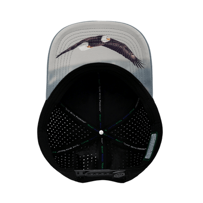 Alaska Hat, Baseball Hat, Snapback Hat, Gray Blue, Black, Mens Hat, Womens Hat, Underbill Picture
