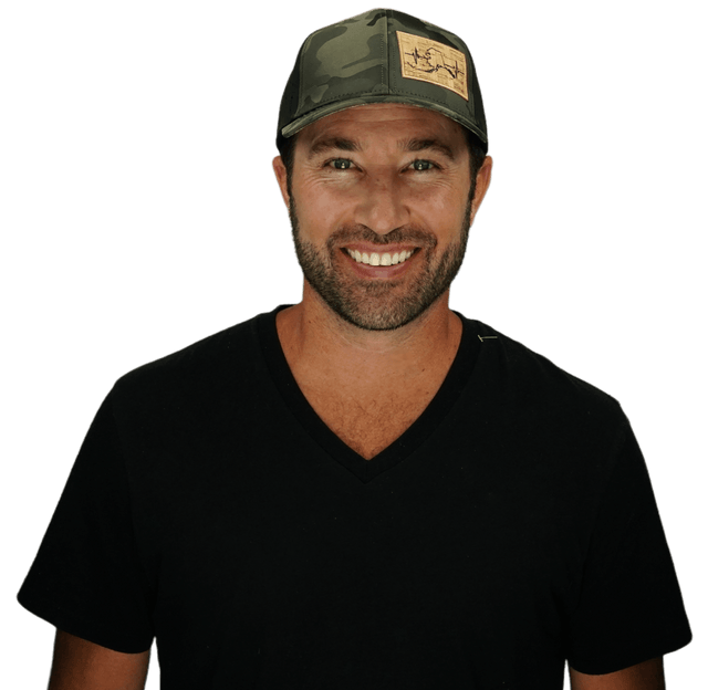 Alaska Hat, Baseball Hat, Snapback Hat, Tan Camo, Black, Mens Hat, Womens Hat, Man In Hat Picture