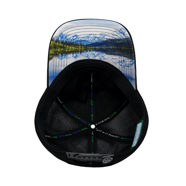 Alaska Hat, Dad Hat, Snapback, Black, Mens Hat, Womens Hat, Underbill Picture