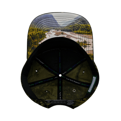 Alaska Hat, Flat Bill, Snapback Hat, Fall Tree Camo, Mens Hat, Womens Hat, Underbill Picture