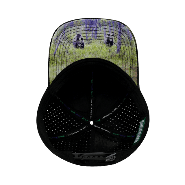 Alaska Hat, Low Profile, Ponytail, Snapback Hat, Camo, Black, Mens Hat, Womens Hat, Underbill Picture