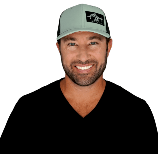 Beach Hat, Baseball Hat, Snapback Hat, Sage Green, Black, Mens Hat, Womens Hat, Man in Hat Picture