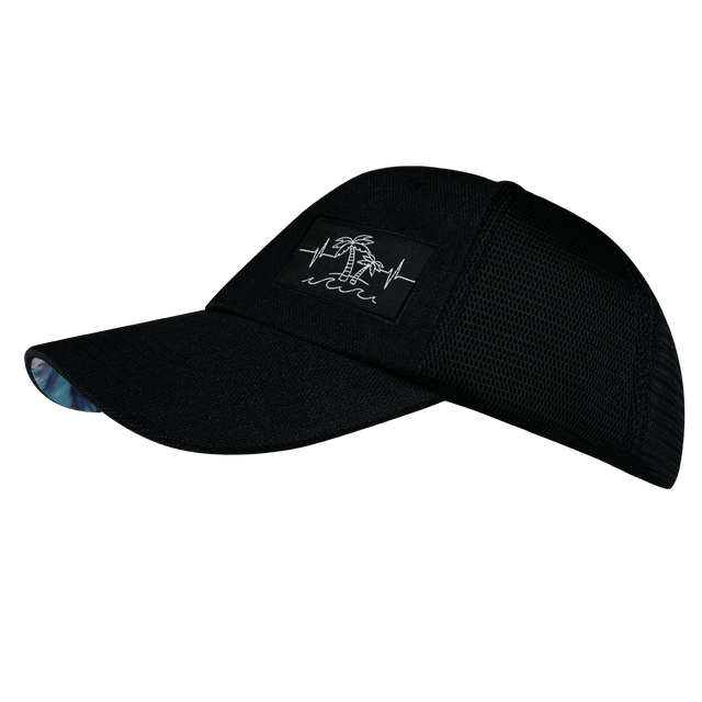 Beach Hat, Dad Hat, Snapback, Black Hemp, Black, Mens Hat, Womens Hat, Side Picture