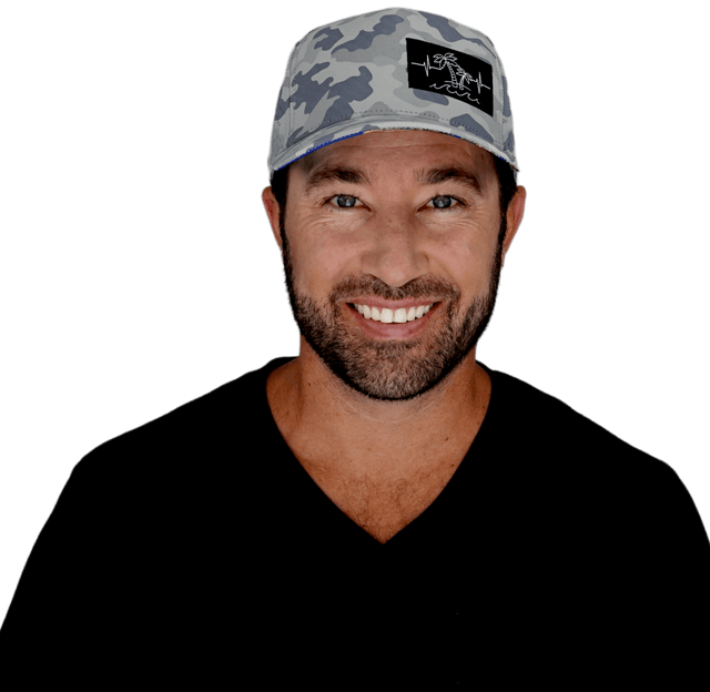 Beach Hat, Trucker Hat, Snapback Hat, Soft Gray Camo, Mens Hat, Womens Hat, Mam in Hat Picture