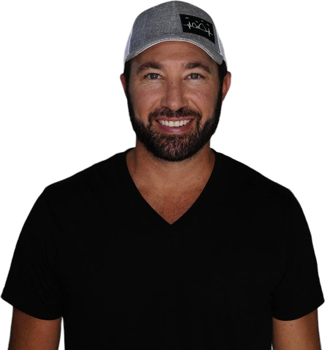 Cabo Hat, Low Profile, Snapback Hat, Gray, White, Mens Hat, Womens Hat, Man In Hat Picture