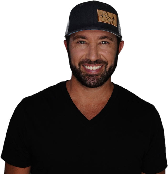 California Hat, Baseball Hat, Snapback Hat, Charcoal, Gray, Mens Hat, Womens Hat, Man in Hat Picture