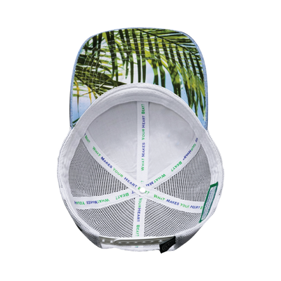 California Hat, Low Profile, Snapback Hat, Blue, White, Mens Hat, Womens Hat, Underbill Picture