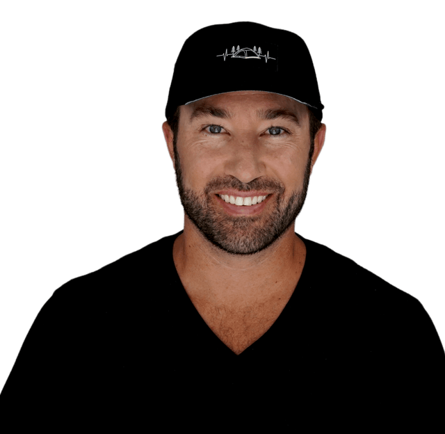 Camping Hat, 5 Panel Hat, Snapback, Black, Mens Hat, Womens Hat, Man in Hat Picture