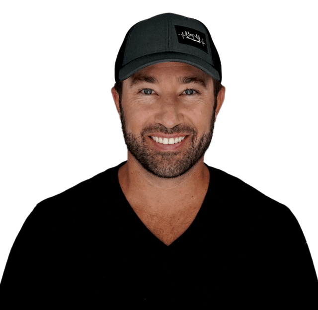 Camping Hat, Low Profile, Snapback Hat, Slate Gray, Black, Mens Hat, Womens Hat, Man in Hat Picture