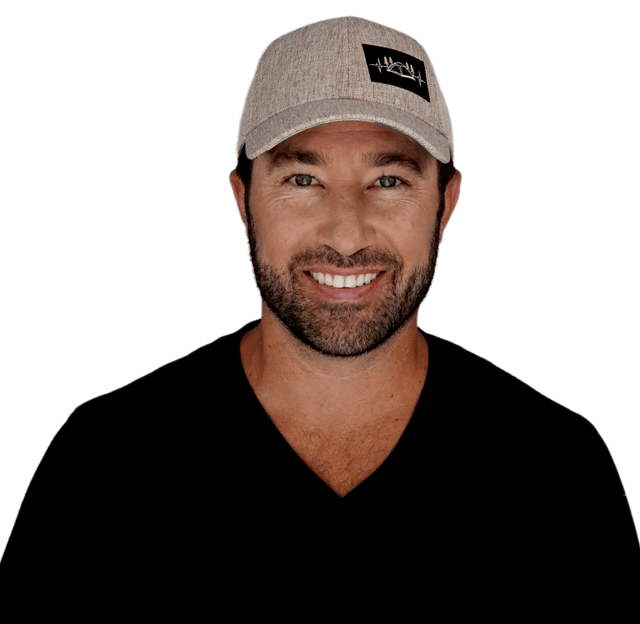 Camping Hat, Low Profile, Snapback Hat, Tan Hemp, Mens Hat, Womens Hat, Man in Hat Picture