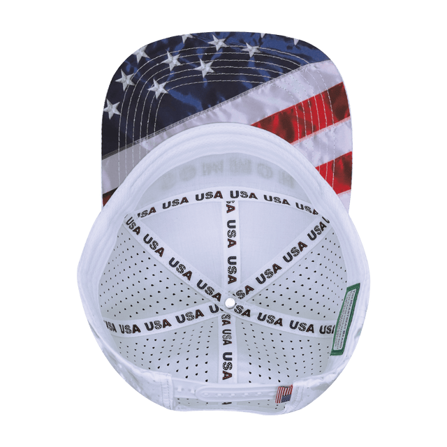 Common Sense Hat, Flat Bill, Snapback Hat, White Camo, Mens Hat, Womens Hat, Undrbill Picture