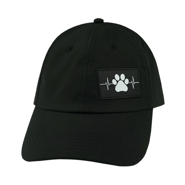 Dog Hat, Dad Hat, Snapback, Black, Mens Hat, Womens Hat, Front Picture
