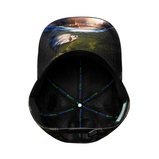 Fishing Hat, Baseball Hat, Snapback Hat, Tan Camo, Mens Hat, Womens Hat, Underbill Picture