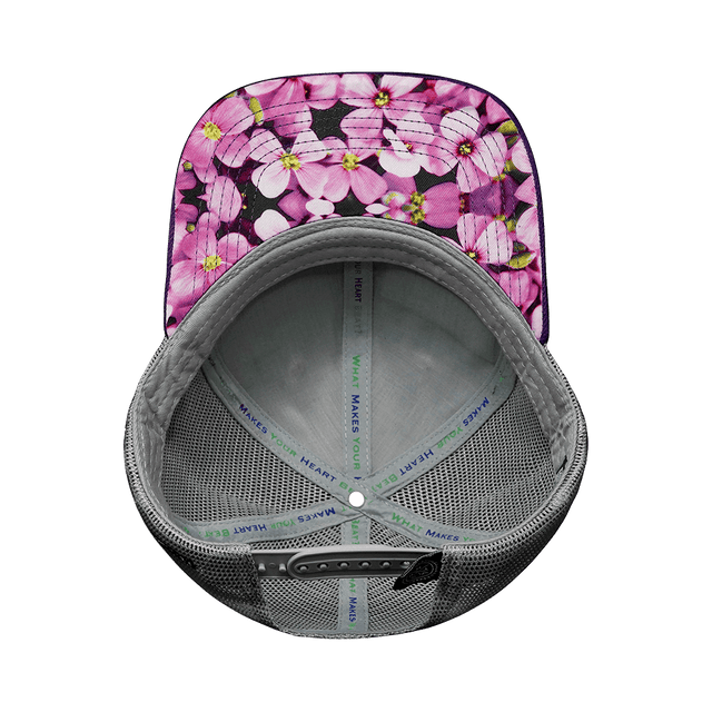 Florida Hat, Baseball Hat, Snapback Hat, Cork, Purple, Gray, Mens Hat, Womens Hat, Underbill Picture