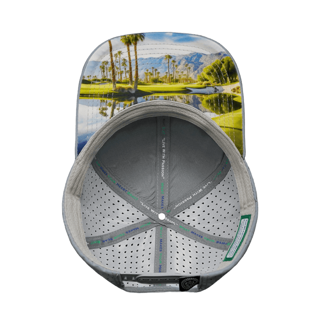 Golf Hat, Baseball Hat, Snapback Hat, Gray Blue, Mens Hat, Womens Hat, Underbill Picture