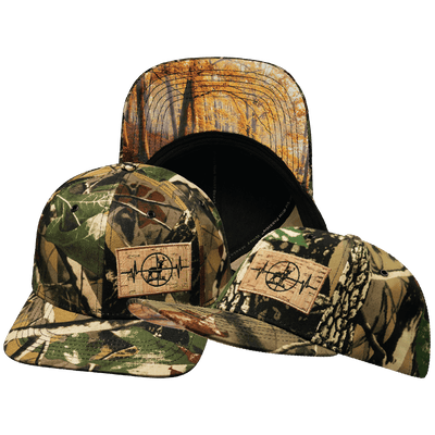 Hunting Hat — Baseball Hat Fit, Tan Tree Camo, Fabric Back