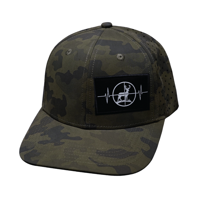 Hunting Hat, Baseball Hat, Snapback Hat, Soft Earth Camo, Mens Hat, Womens Hat, Front Picture