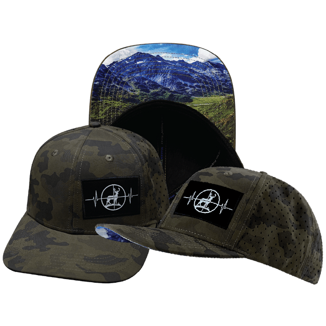 Hunting Hat, Baseball Hat, Snapback Hat, Soft Earth Camo, Mens Hat, Womens Hat, Main Picture
