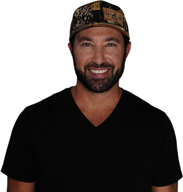 Hunting Hat, Baseball Hat, Snapback Hat, Tan Tree Camo, Mens Hat, Womens Hat, Man In Hat Picture