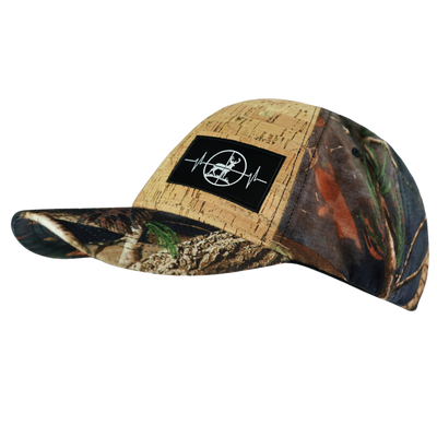 Hunting Hat, Low Profile, Snapback Hat, Cork, Fall Camo, Mens Hat, Womens Hat, Side Picture