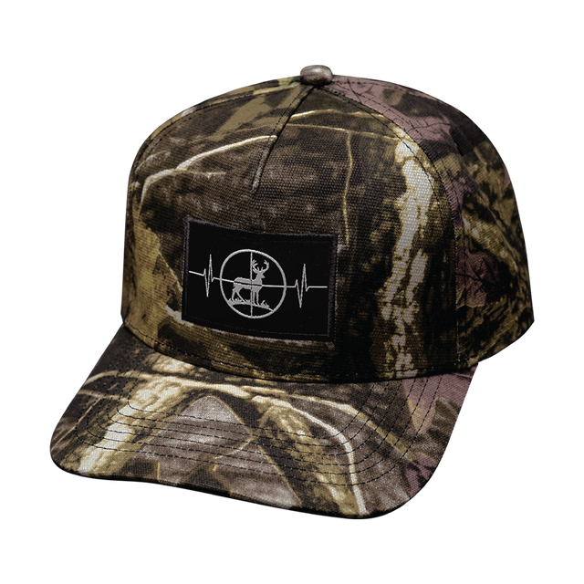 Hunting Hat, Trucker Hat, Snapback Hat, Tan Tree Camo, Mens Hat, Womens Hat, Front Picture