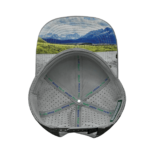 Idaho Hat, Baseball Hat, Snapback Hat, Gray, Mens Hat, Womens Hat, Underbill Picture