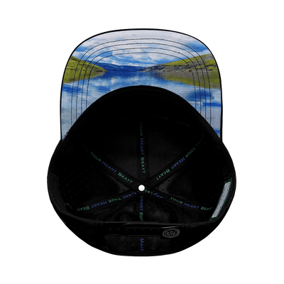 Idaho Hat, Flat Bill, Snapback Hat, Black, White, Navy, Mens Hat, Womens Hat, Underbill Picture