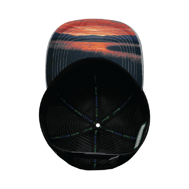 Idaho Hat, Low Profile, Snapback Hat, Heather Gray, Black, Mens Hat, Womens Hat, Underbill Picture