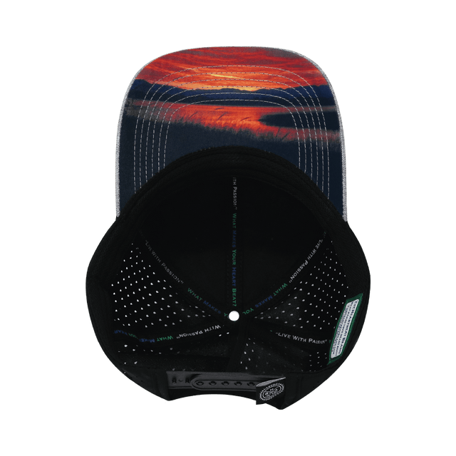 Idaho Hat, Low Profile, Ponytail, Snapback Hat, Heather Gray, Black, Mens Hat, Womens Hat, Underbill Picture