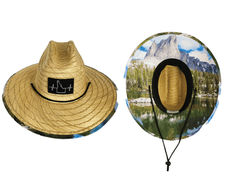 Idaho Straw, Sun Hat, Sawtoooth, Mens Straw Hat, Womens Straw Hat, Main Picture