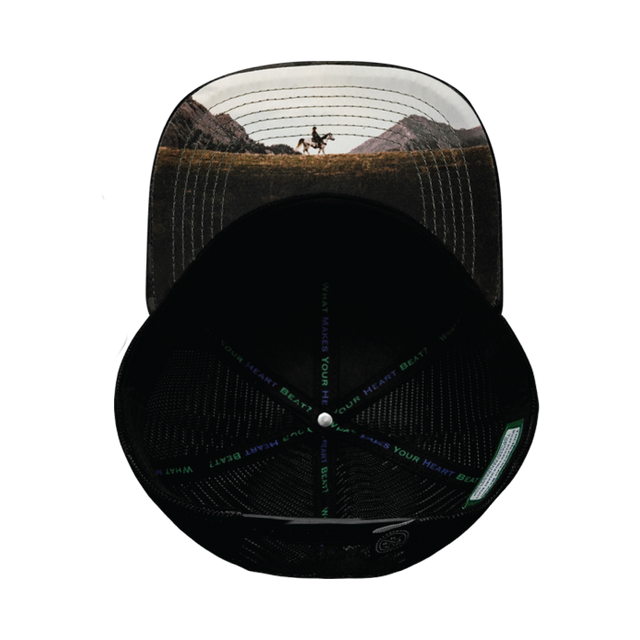 Nevada Hat, Baseball Hat, Snapback Hat, Tan Camo, Black, Mens Hat, Womens Hat, Underbill Picture