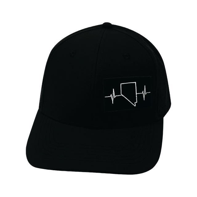 Nevada Hat, Baseball Hat, Snapback Hat, Black, Mens Hat, Womens Hat, Front Picture