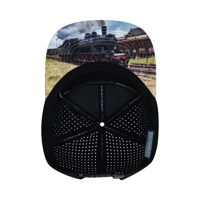 Nevada Hat, Flat Bill, Snapback Hat, Gray, Charcoal, White, Black, Mens Hat, Womens Hat, Underbill Picture