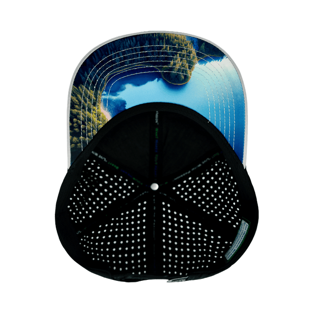 Paddle Board Hat, Baseball Hat, Snapback Hat, Gray, Black, Mens Hat, Womens Hat, Underbill Picture