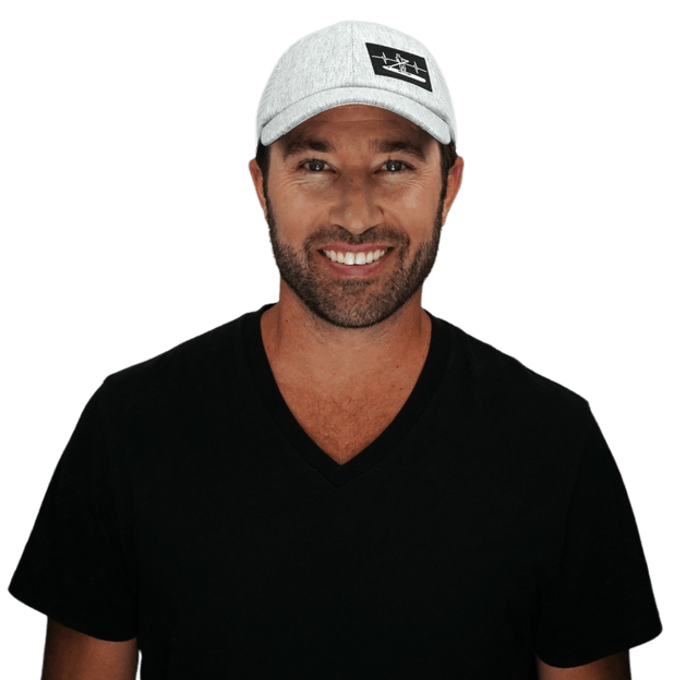 Paddle Board Hat, Dad Hat, Snapback, Gray Hemp, Gray, Mens Hat, Womens Hat, Man In Hat Picture