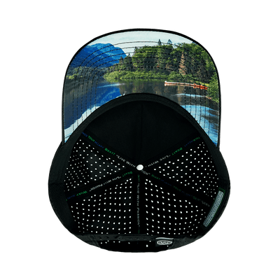 Paddle Board Hat, Trucker Hat, Snapback Hat, Black Camo, Mens Hat, Womens Hat, Underbill Picture